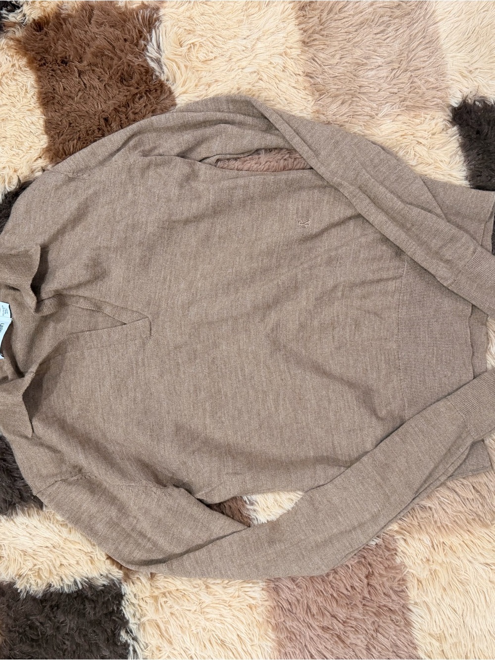 Calvin Klein Brown V-Neck Sweater